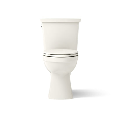 KOHLER K-32810 Kelston Two-piece elongated toilet, 1.28 gpf, biscuit - view 2