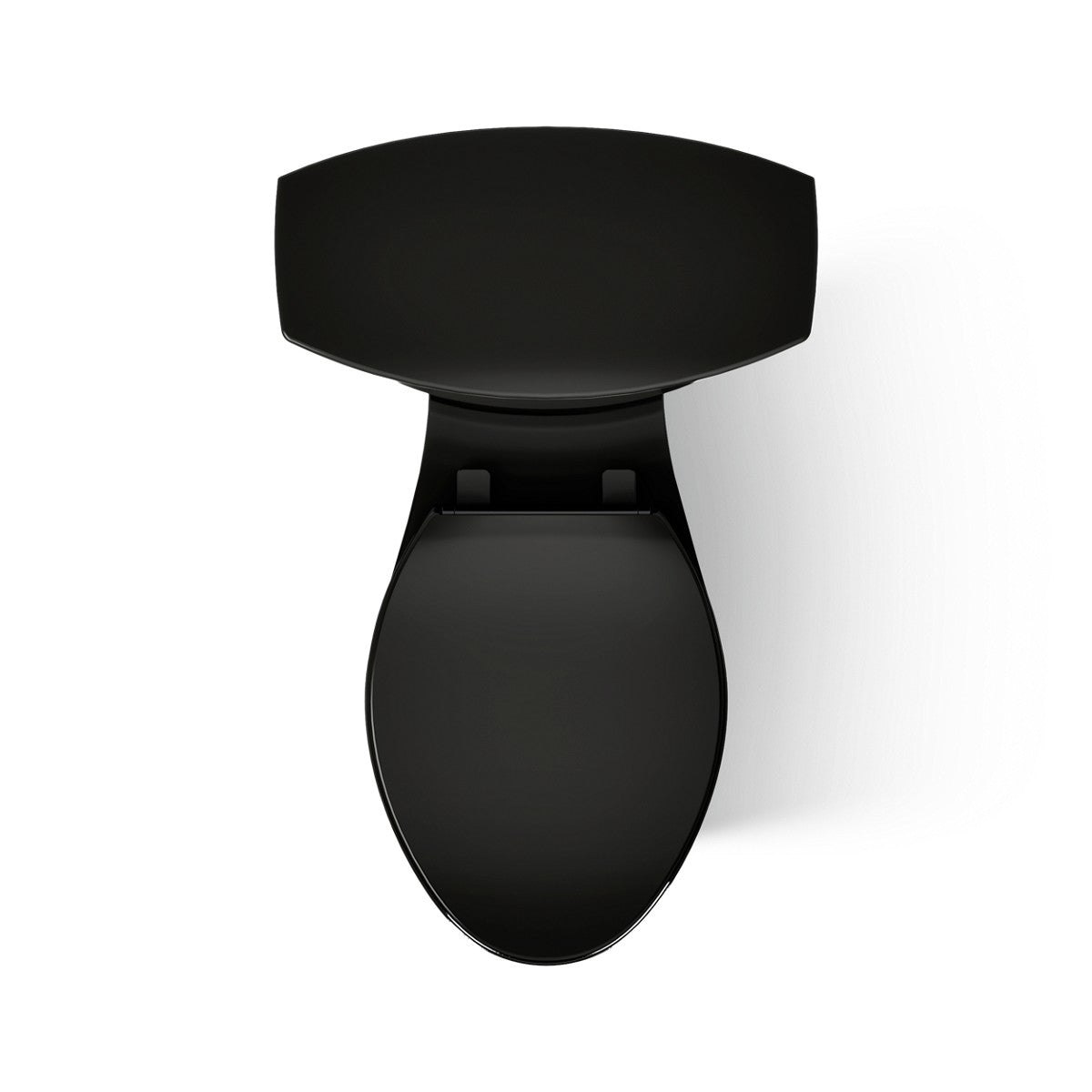 KOHLER K-32810 Kelston Two-piece elongated toilet, 1.28 gpf, black black - view 3