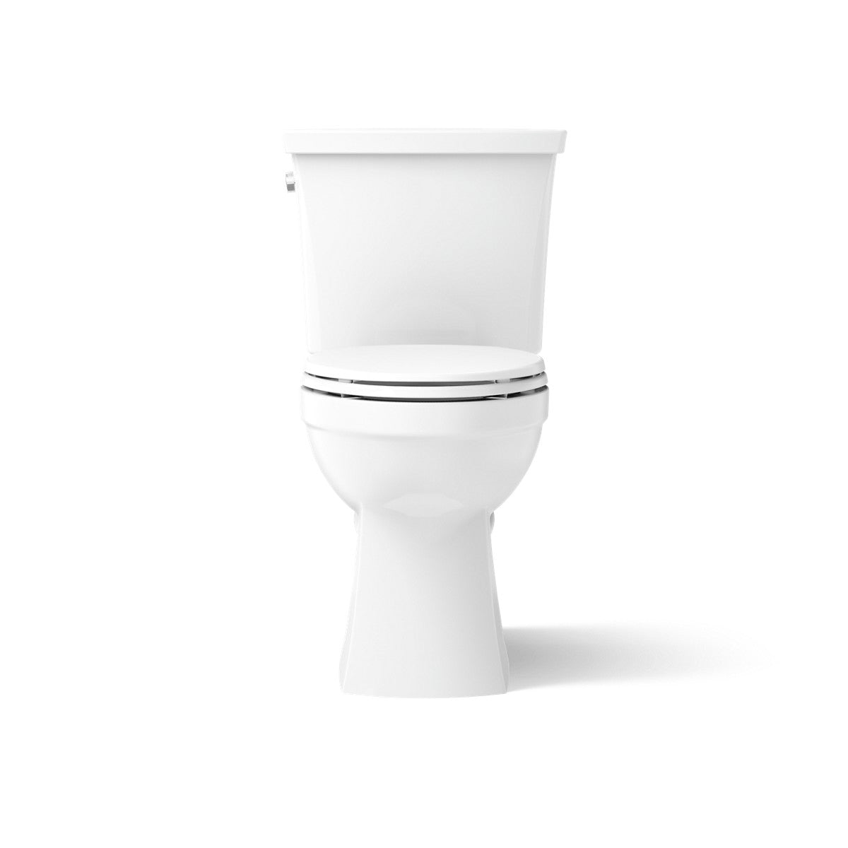 KOHLER K-32810 Kelston Two-piece elongated toilet, 1.28 gpf, white - view 2