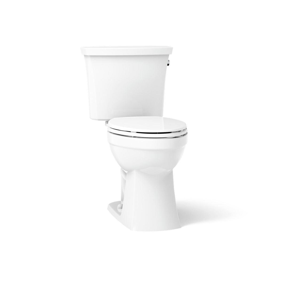 KOHLER K-32810-RA Kelston Two-piece elongated toilet, 1.28 gpf - White