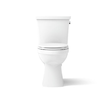KOHLER K-32810-RA Kelston Two-piece elongated toilet, 1.28 gpf - White