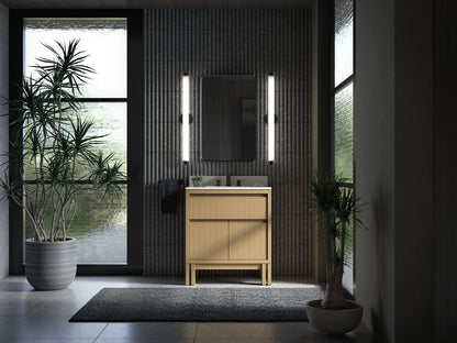 KOHLER Solive™ 30" bathroom vanity cabinet with sink and quartz top