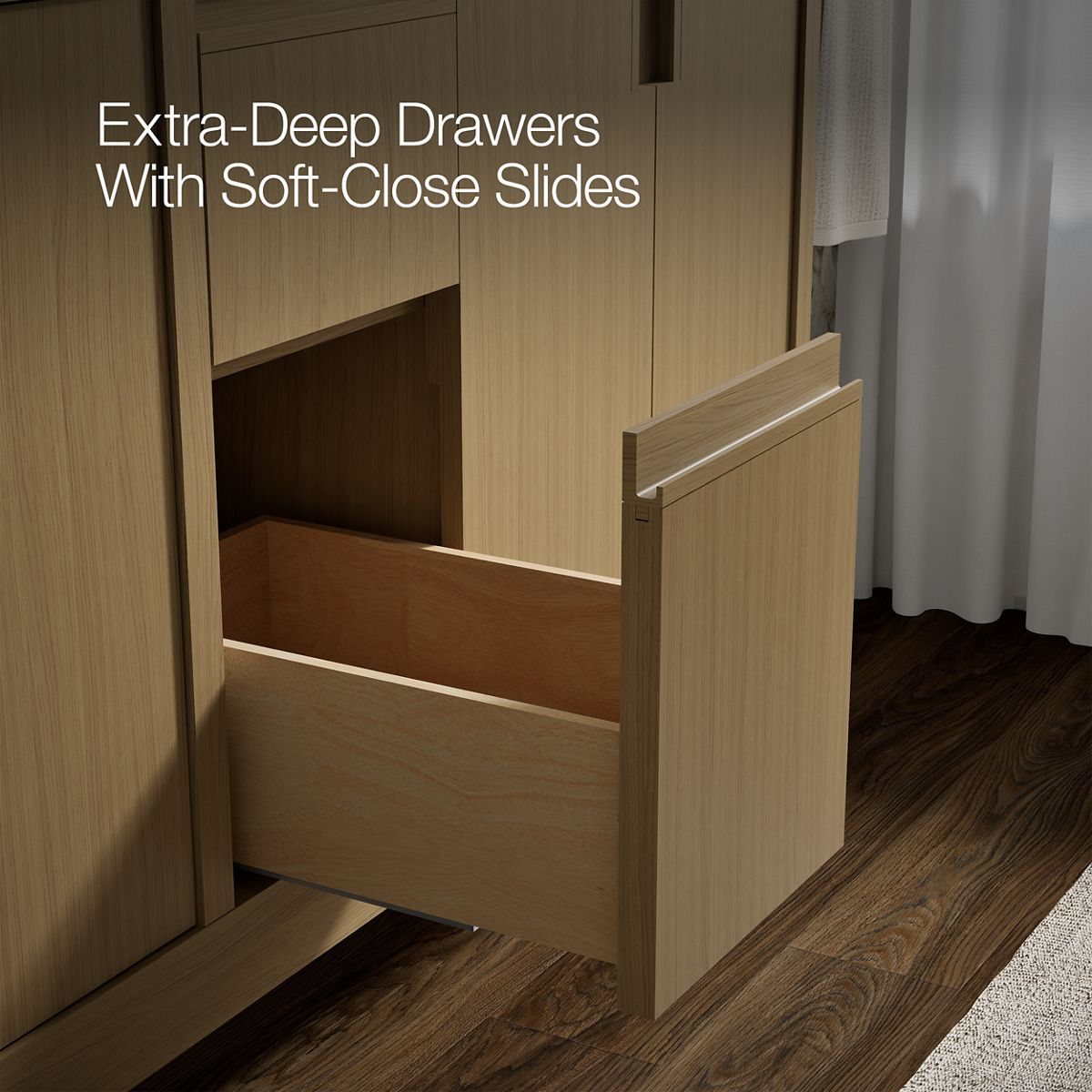 KOHLER Solive™ 60" bathroom vanity cabinet with sinks and quartz top