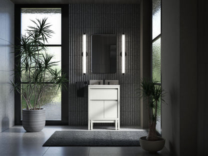 KOHLER Solive™ 24" bathroom vanity cabinet with sink and quartz top