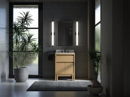 KOHLER Solive™ 24" bathroom vanity cabinet with sink and quartz top