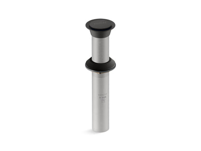 KOHLER K-33151 Clicker drain without overflow, matte black