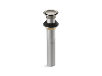KOHLER K-33151 Clicker drain without overflow, vibrant brushed nickel