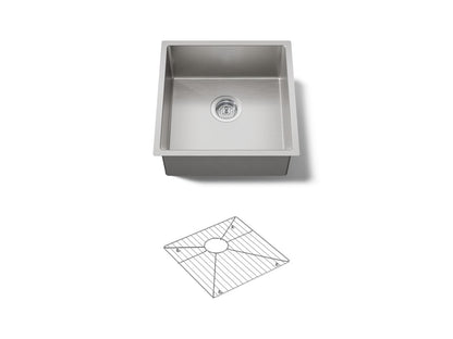 KOHLER Strive 18-1/4" undermount single-bowl bar sink