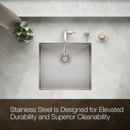 KOHLER Strive 20" undermount single-bowl bar sink