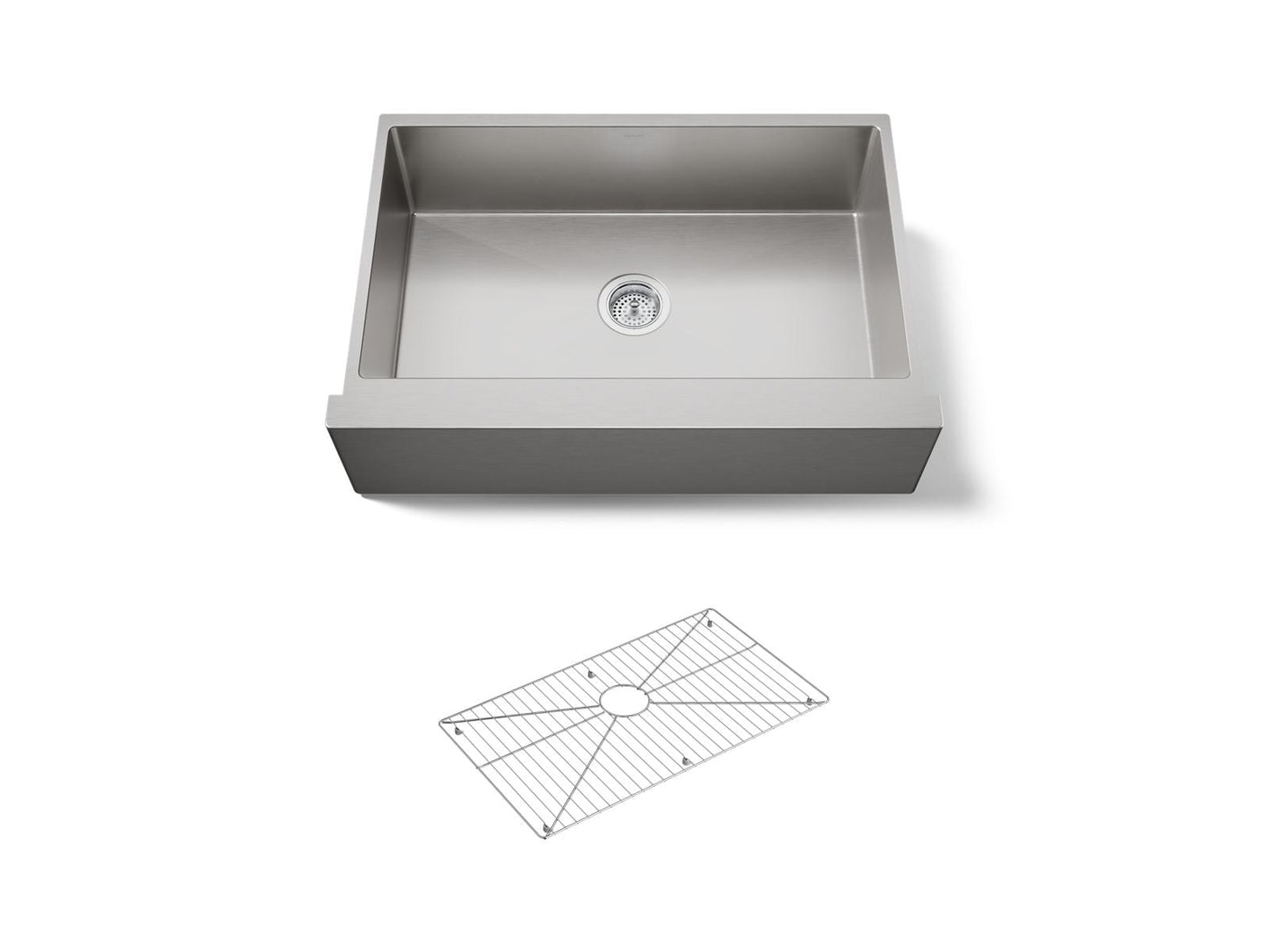 KOHLER Strive 33-1/2" undermount single-bowl farmhouse kitchen sink