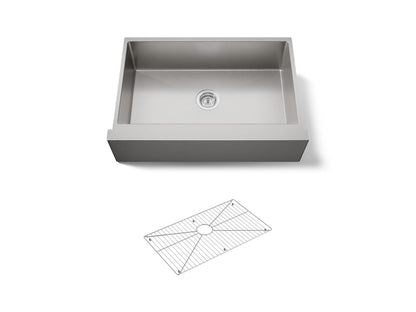 KOHLER Strive 33-1/2" undermount single-bowl farmhouse kitchen sink