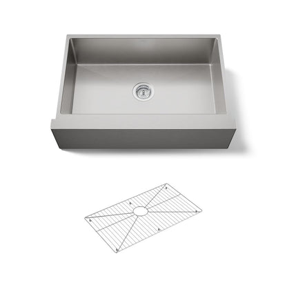 KOHLER Strive 33-1/2" undermount single-bowl farmhouse kitchen sink