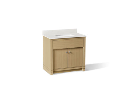 KOHLER Alouette™ 36" bathroom vanity cabinet with sink and quartz top