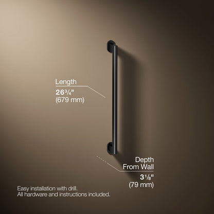 3/4 view of product with dimensions