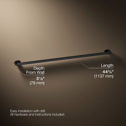 3/4 view of product with dimensions