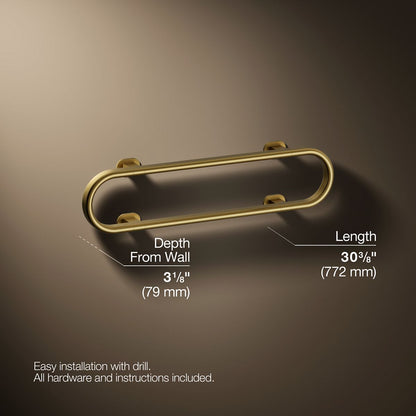 3/4 view of product with dimensions