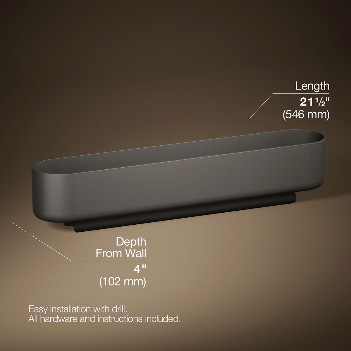 KOHLER Belay™ Storage tray