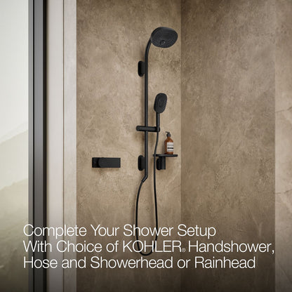 KOHLER K-33473 Anthem EvoCycle 60" x 32" alcove shower base, left drain