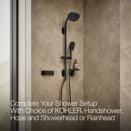 KOHLER K-33475 Anthem EvoCycle 60" x 36" alcove shower base, left drain