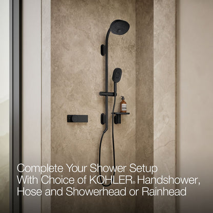 KOHLER K-33477 Anthem EvoCycle 48" x 36" alcove shower base, left drain