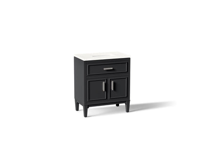 KOHLER K-33544-ASB Southerk 30" bathroom vanity cabinet with sink and quartz top
