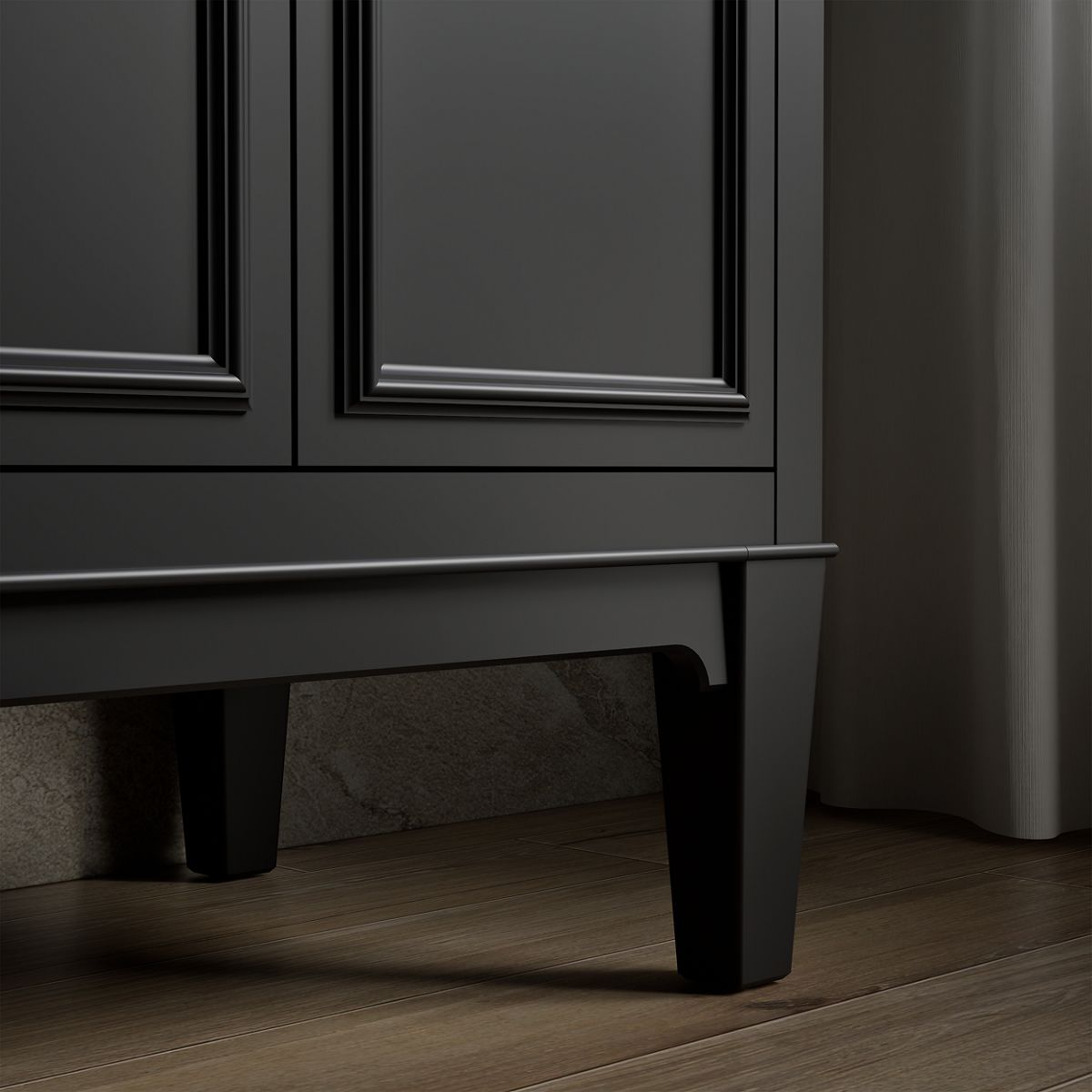 KOHLER K-33545-ASB Southerk 36" bathroom vanity cabinet with sink and quartz top