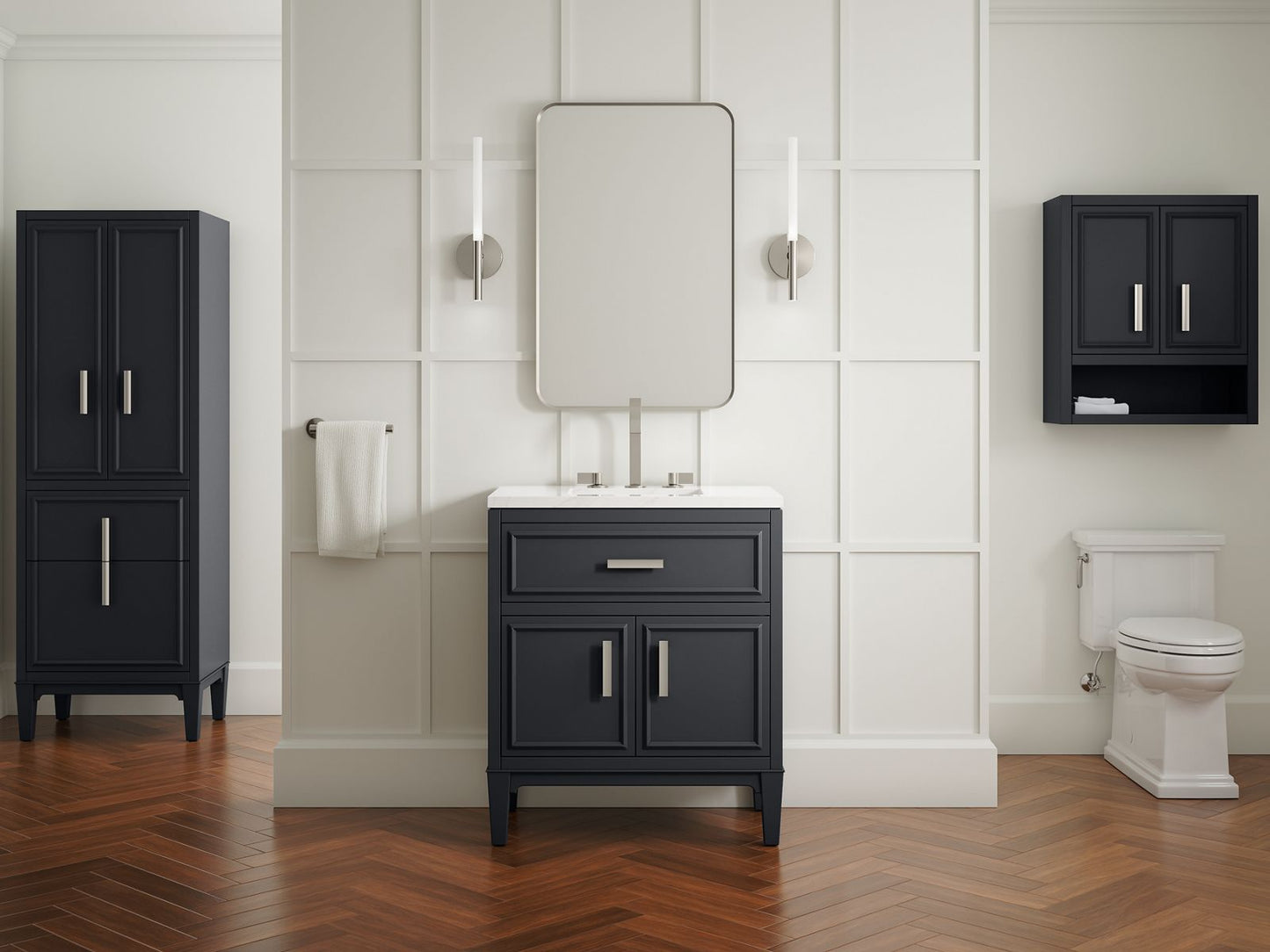 KOHLER K-33549-ASB Southerk 24" x 28" wall cabinet