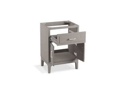 KOHLER K-33551-ASB Seer 24" bathroom vanity cabinet with sink and quartz top