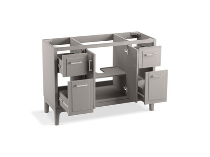 KOHLER K-33554-ASB Seer 48" bathroom vanity cabinet with sink and quartz top