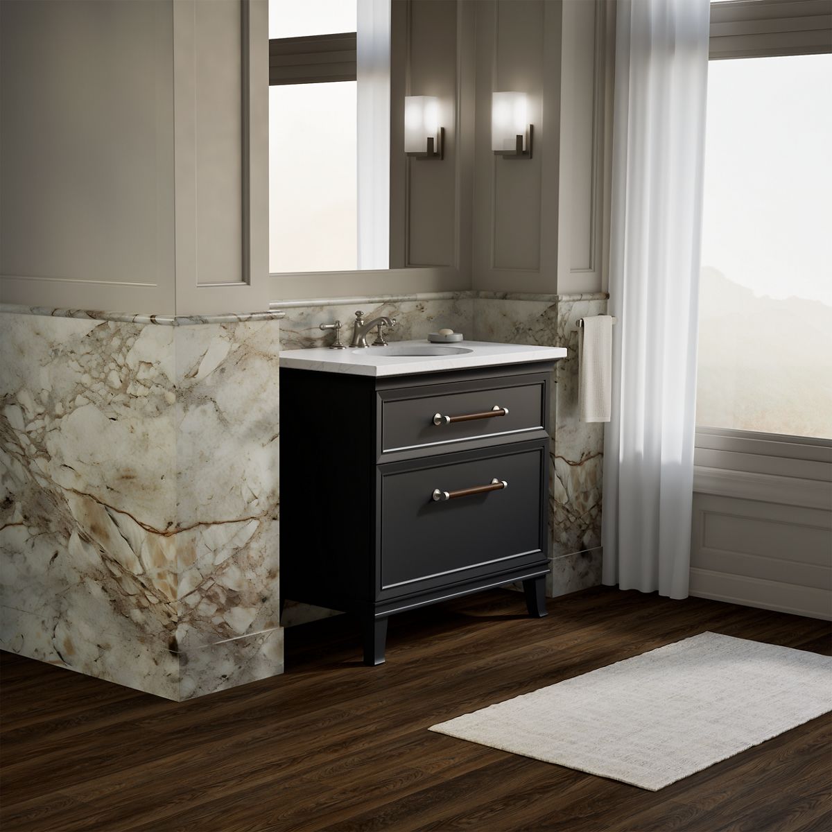 KOHLER K-33559 Artifacts 36" bathroom vanity cabinet