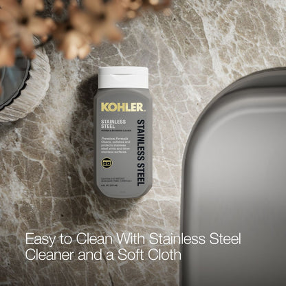 KOHLER K-3355 Undertone 30-3/4" undermount double-bowl kitchen sink