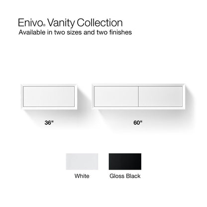 KOHLER K-33562 Enivo 36" wall-hung bathroom vanity cabinet