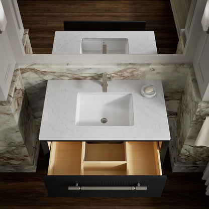 KOHLER K-33562 Enivo 36" wall-hung bathroom vanity cabinet