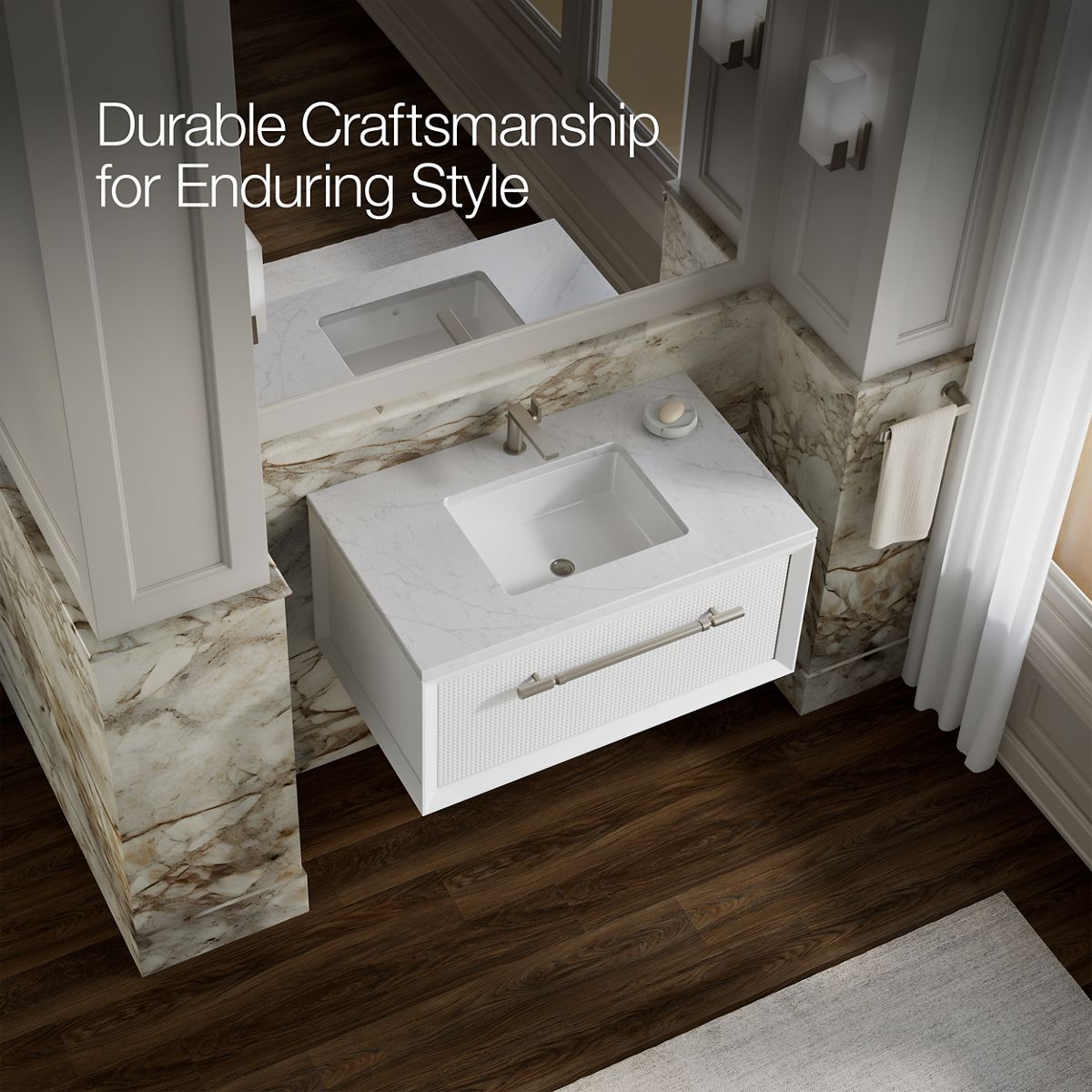 KOHLER K-33562 Enivo 36" wall-hung bathroom vanity cabinet