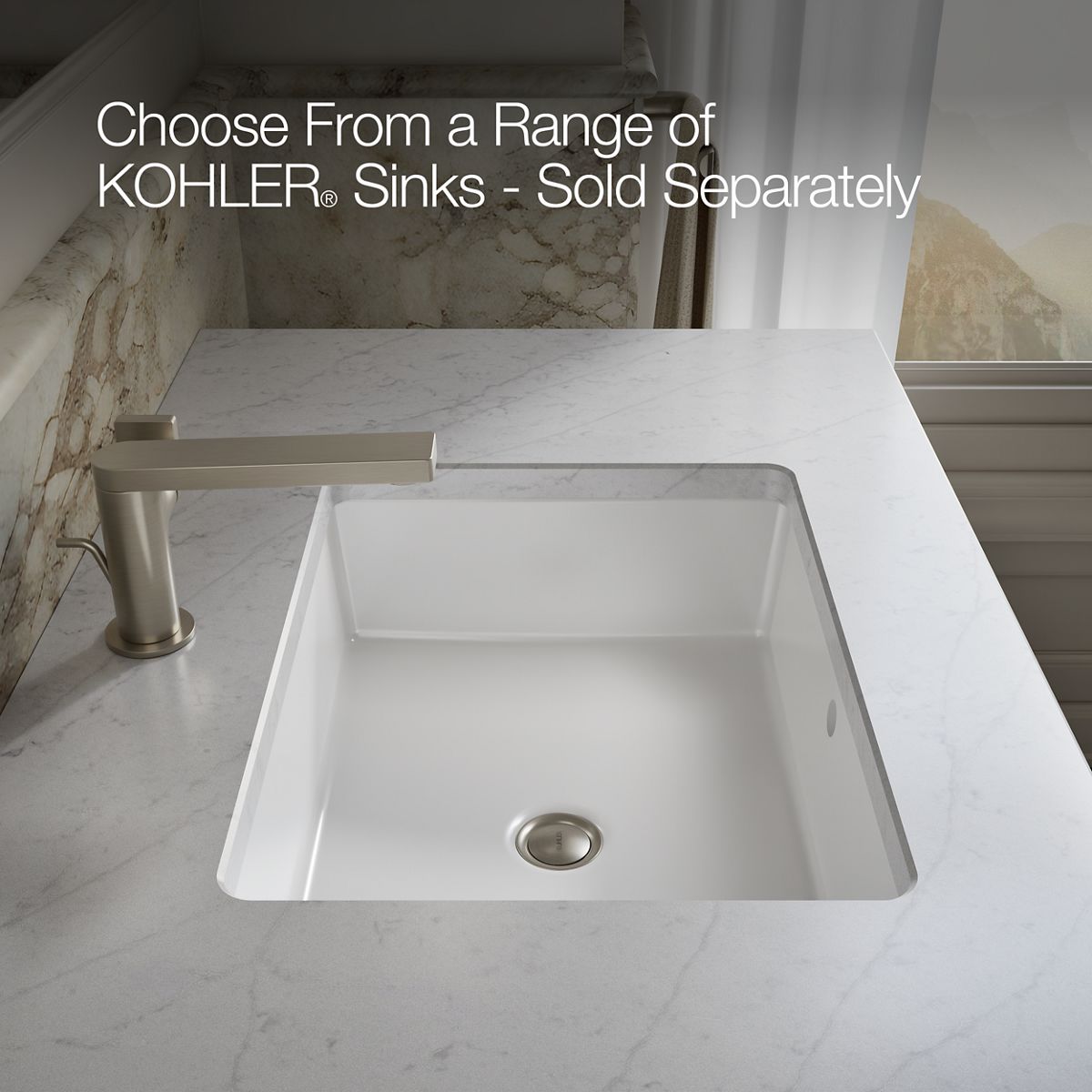 KOHLER K-33566 Lodern 36" wall-hung bathroom vanity cabinet