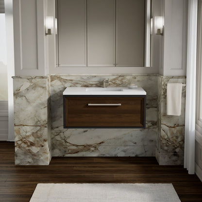 KOHLER K-33566 Lodern 36" wall-hung bathroom vanity cabinet