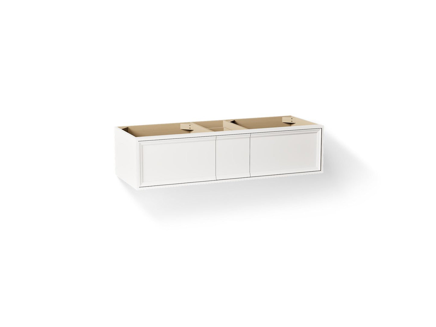 KOHLER K-33567 Lodern 60" wall-hung bathroom vanity cabinet