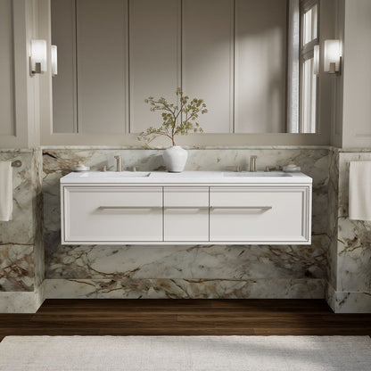 KOHLER K-33567 Lodern 60" wall-hung bathroom vanity cabinet