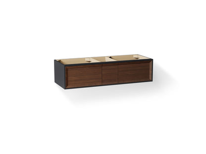 KOHLER K-33567 Lodern 60" wall-hung bathroom vanity cabinet