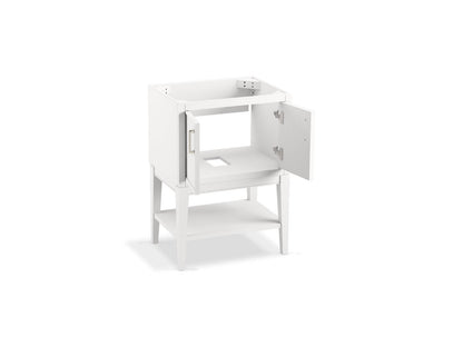 KOHLER K-33577-ASB Winnow 24" bathroom vanity cabinet with sink and quartz top