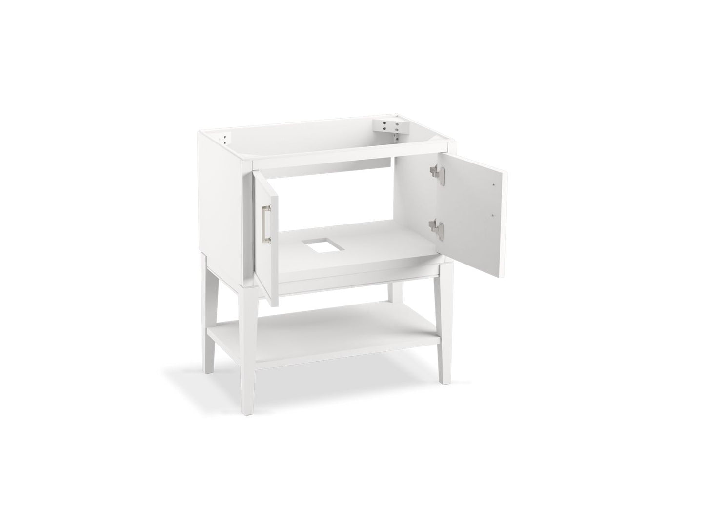 KOHLER K-33578-ASB Winnow 30" bathroom vanity cabinet with sink and quartz top