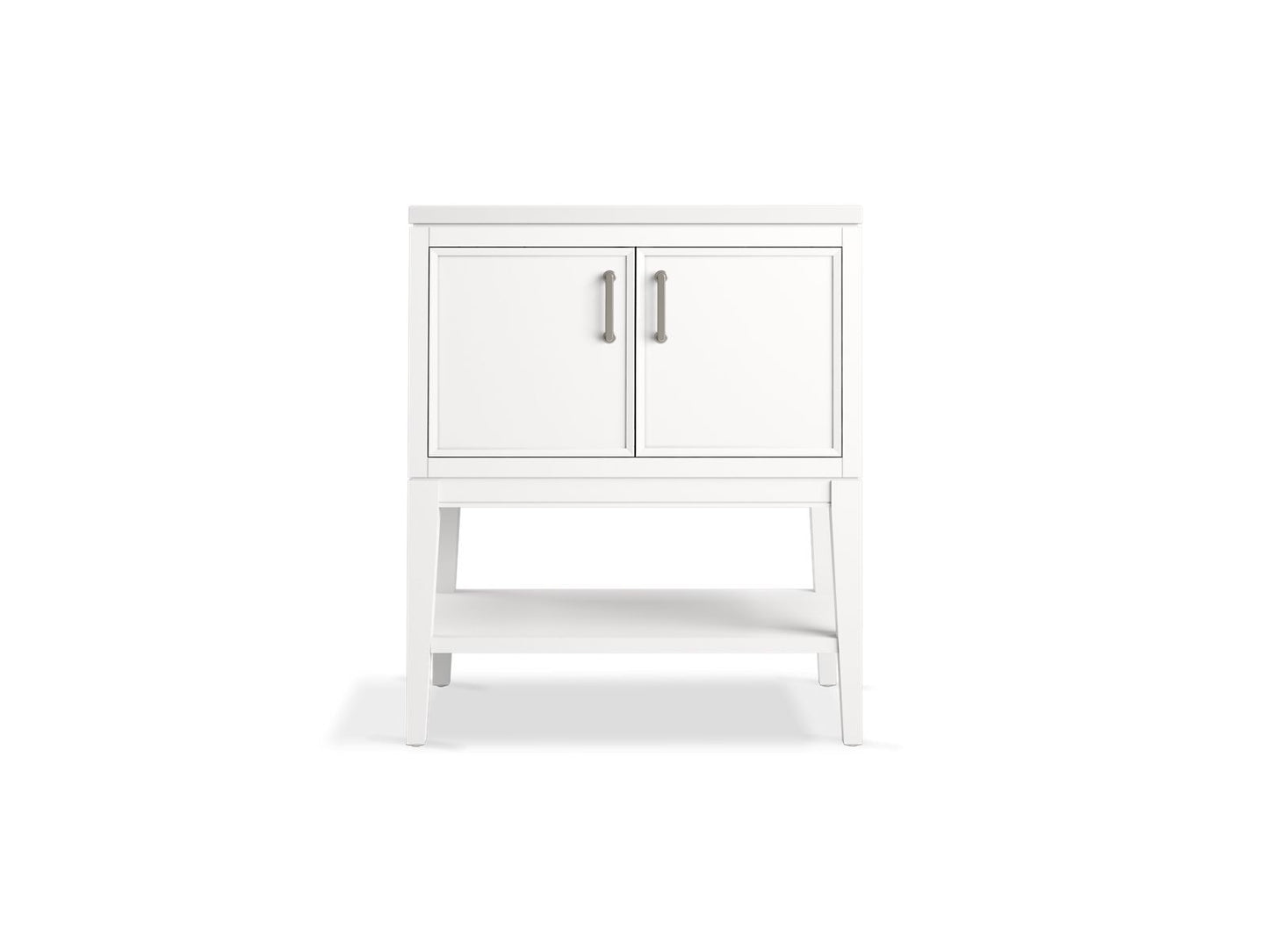 KOHLER K-33578-ASB Winnow 30" bathroom vanity cabinet with sink and quartz top