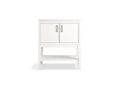 KOHLER K-33578-ASB Winnow 30" bathroom vanity cabinet with sink and quartz top