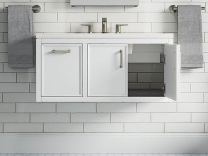 KOHLER K-33579-ASB Winnow 36" bathroom vanity cabinet with sink and quartz top