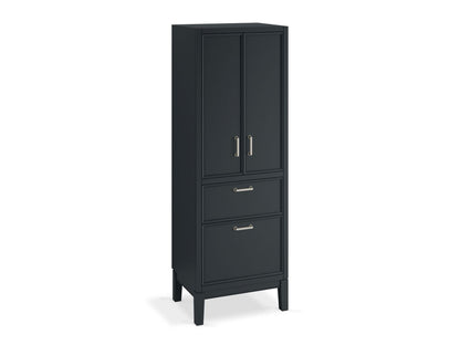 KOHLER K-33582-ASB Winnow 24" x 70" linen tower