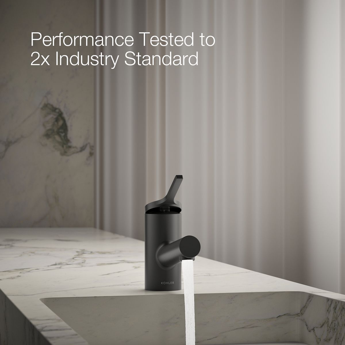 KOHLER Elate Single-handle bathroom sink faucet, 1.2 gpm