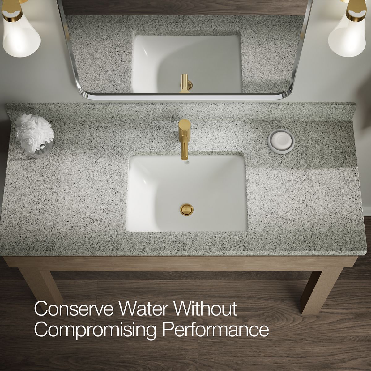 KOHLER Elate Single-handle bathroom sink faucet, 0.5 gpm