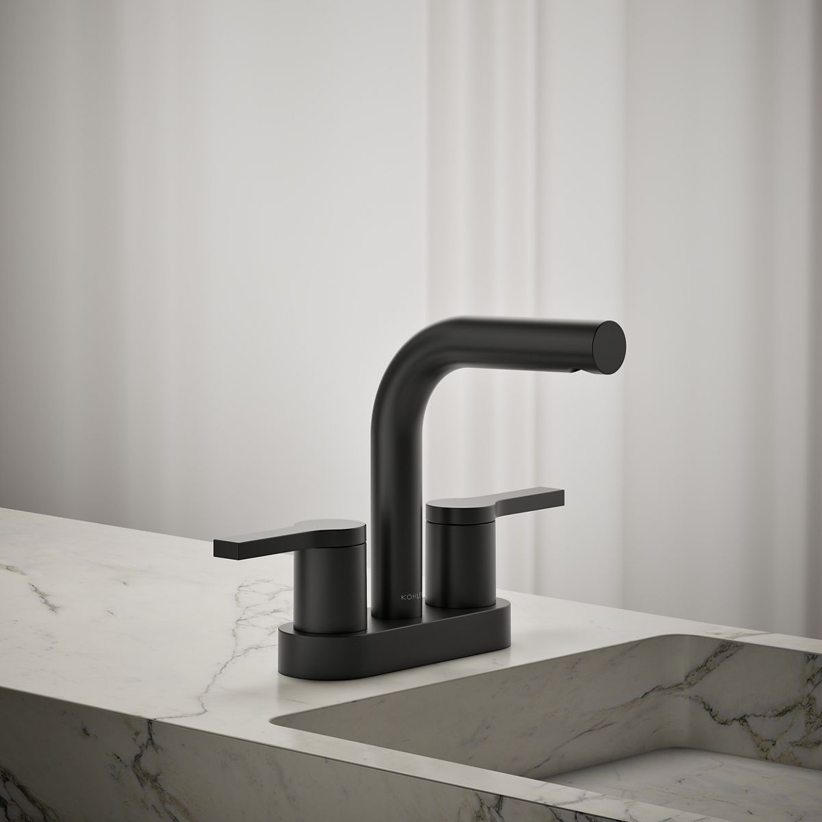 KOHLER Elate Centerset bathroom sink faucet, 1.2 gpm