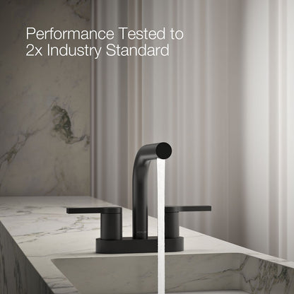 KOHLER Elate Centerset bathroom sink faucet, 1.0 gpm