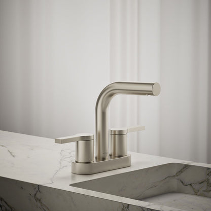 KOHLER Elate Centerset bathroom sink faucet, 0.5 gpm